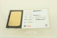 Goldbarren UBS