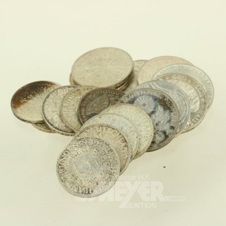 Konvolut Silbermünzen BRD Gedenkprägungen