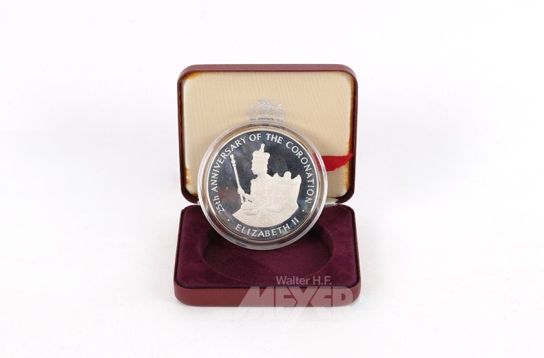 Silbermünze Jamaika 25 Dollars 1978