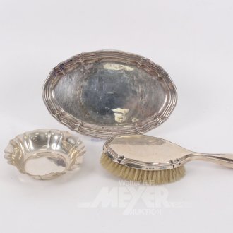 3 Teile Silber