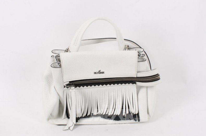 Crossbody-Ledertasche mit Fransen