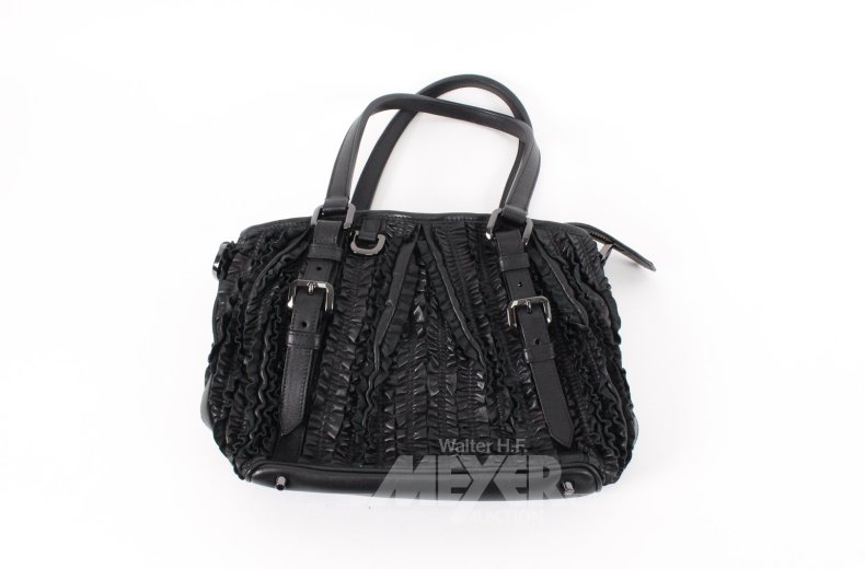 Handtasche, schwarz
