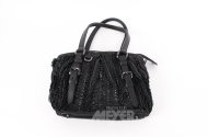 Handtasche, schwarz
