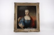 Gemälde "Damenportrait", 18. Jh.