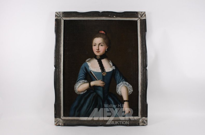 Gemälde "Dame mit Fächer"