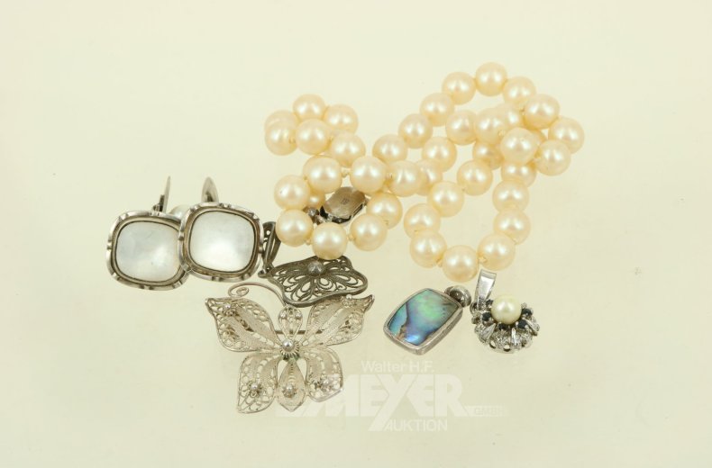 Konvolut Silberschmuck