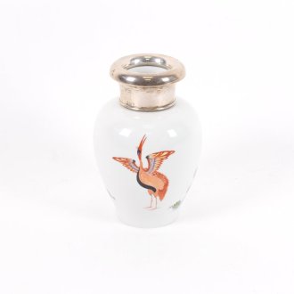 Vase mit 800er Silbermontierung