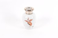 Vase mit 800er Silbermontierung