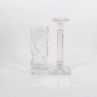 2 Glasobjekte: