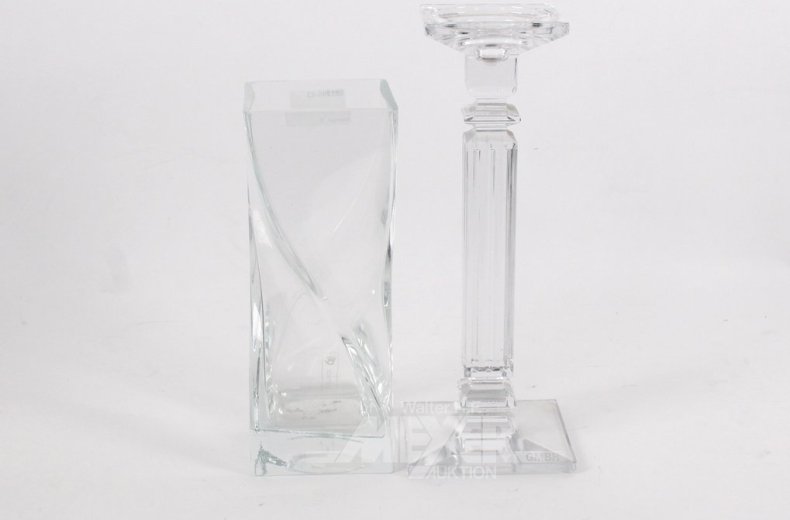 2 Glasobjekte:
