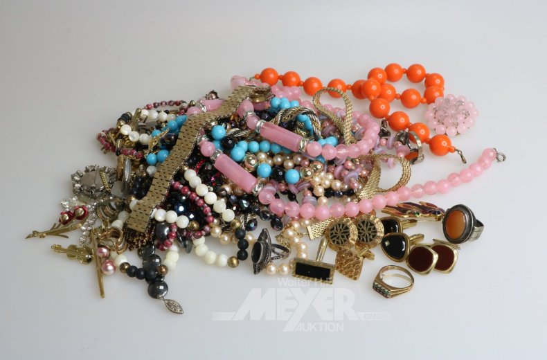 Konvolut Modeschmuck: