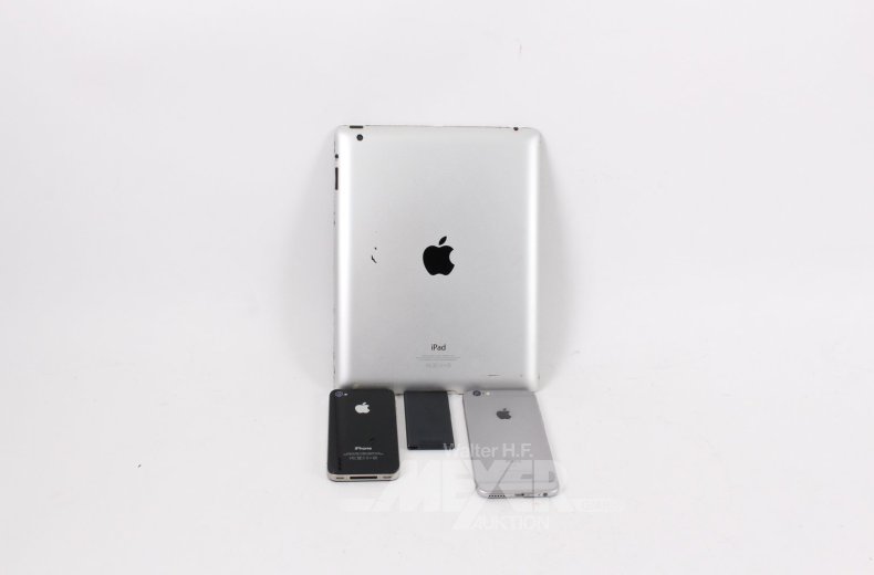 5 versch. Apple-Geräte: