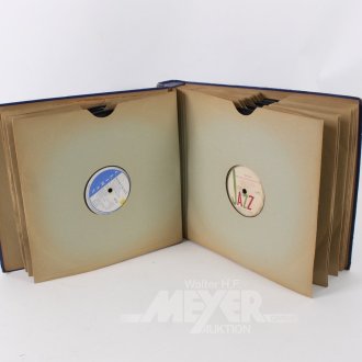 Album mit Schallplatten