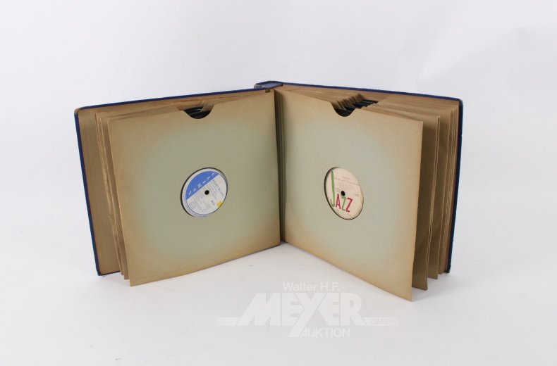 Album mit Schallplatten