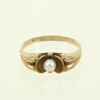 Ring mit 1 Perle