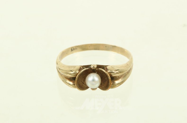Ring mit 1 Perle