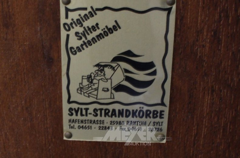 Strandkorb für 1 Person