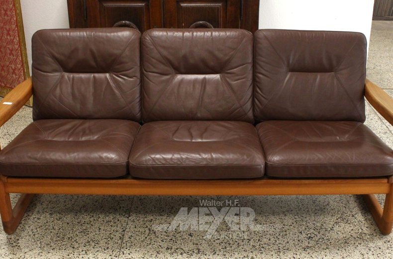 dän. Vintage Sofa, 3-Sitzer