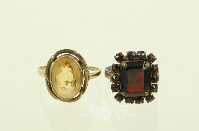 2 Antike Ringe