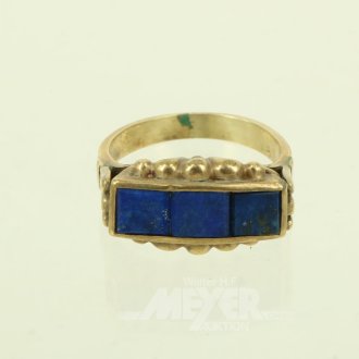 Ring mit Lapislazuli