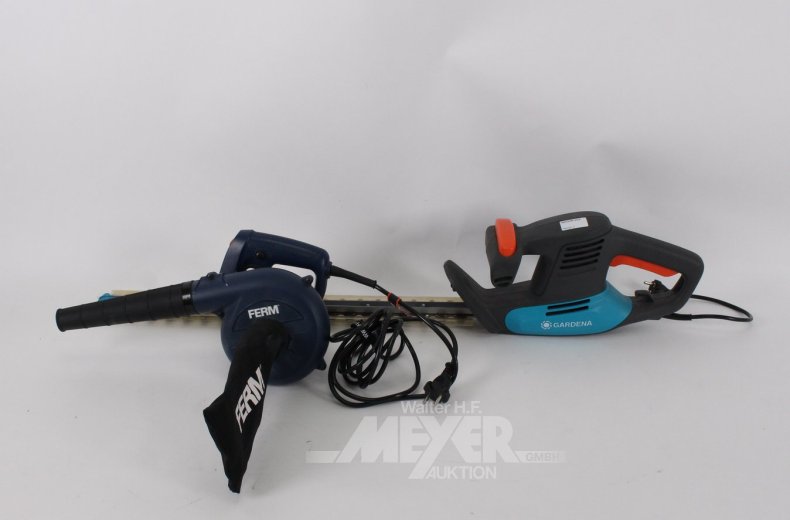 2 Elektr. Gartengeräte