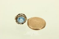 Antiker Ring mit blauem Farbstein