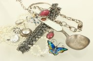 Konvolut Silberschmuck