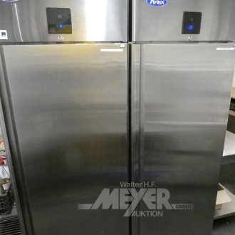 Kühlschrank und 1 Gefrierschrank, V2A