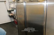 Kühlschrank und 1 Gefrierschrank, V2A
