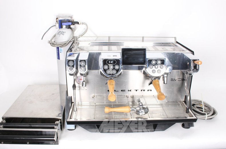 Profi-Doppel-Siebträgermaschine, 400 V