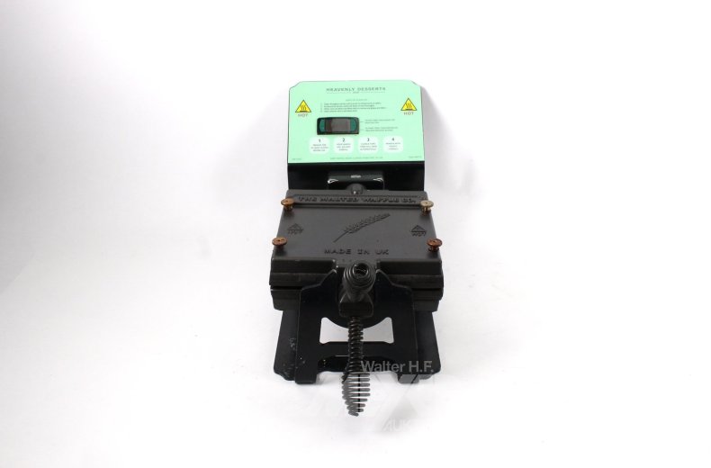 Profi-Waffeleisen, quadratisch, 180° schwenkbar, 240 V, 1300 Watt