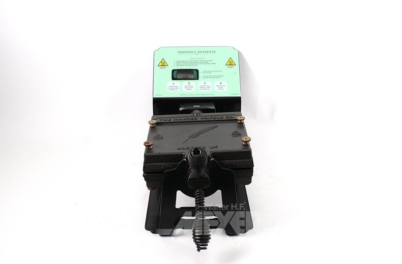 Profi-Waffeleisen, quadratisch, 180° schwenkbar, 240 V, 1300 Watt