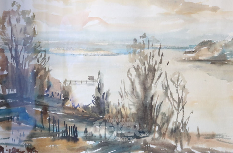 Aquarell ''Landschaft''