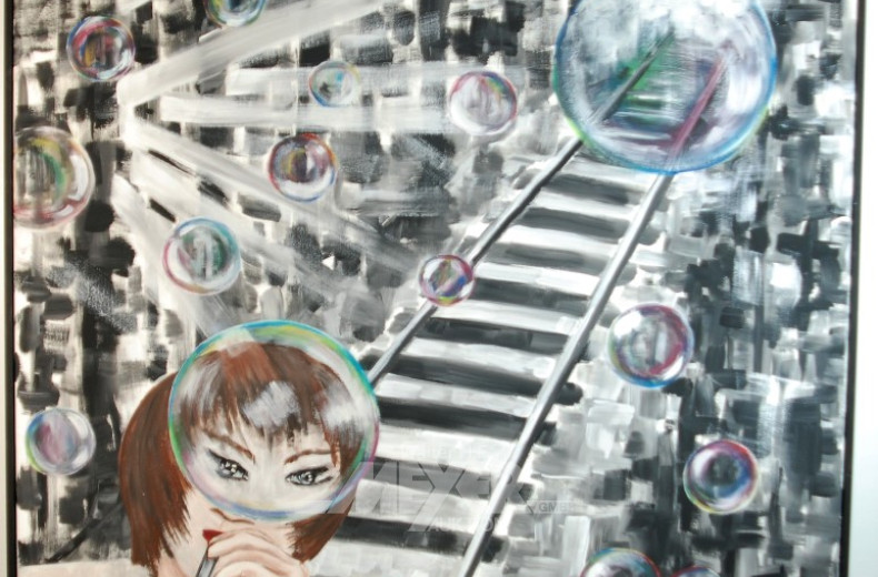 Gemälde ''Wo die Träume herkommen''