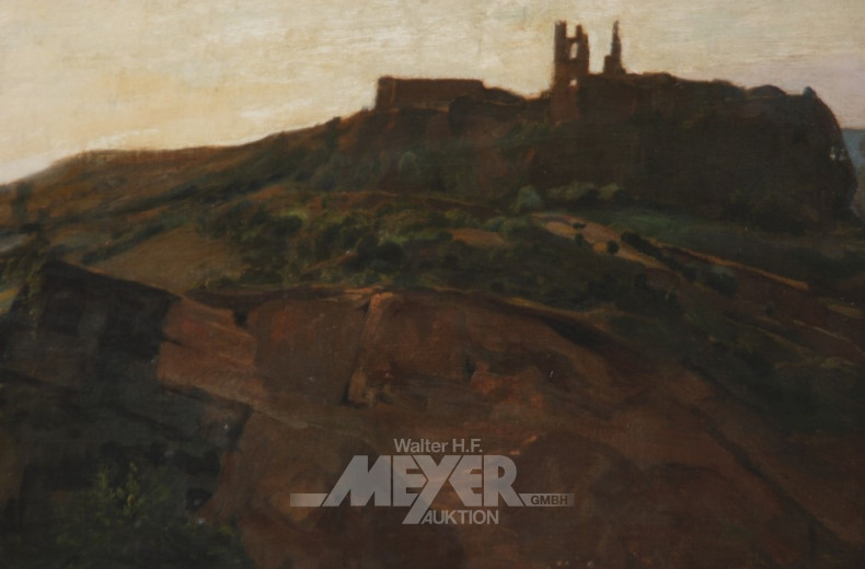 Gemälde ''Romantische Landschaft''