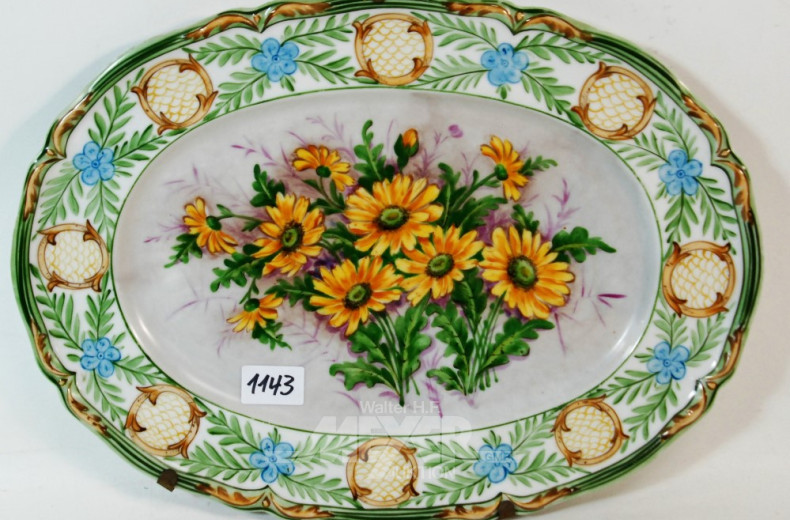 gr. oval Porz.-Platte HUTSCHENREUTHER
