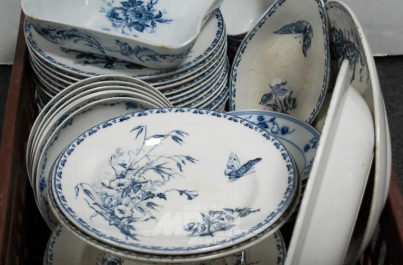 Posten versch. Speiseserviceteile