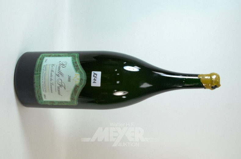 gr. Flasche Wein ''Pouilly Fume'' 6 ltr.