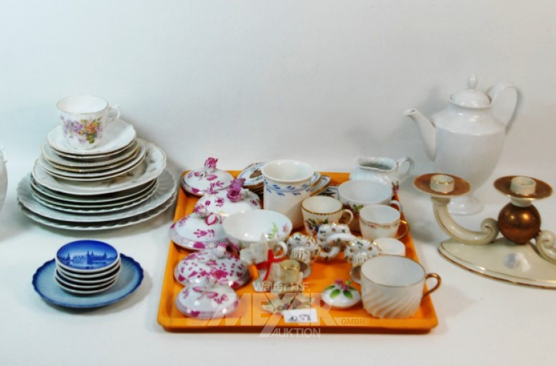 Posten div. Kaffee- und