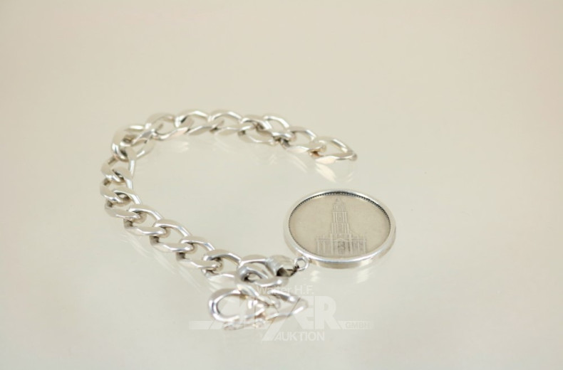 Freundschafts-Armband, Silber