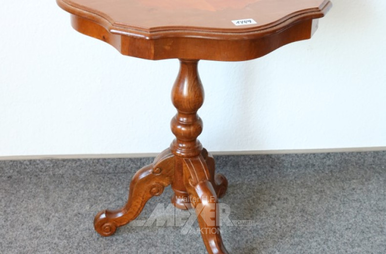 kl. runder Beistelltisch, Reporduktion