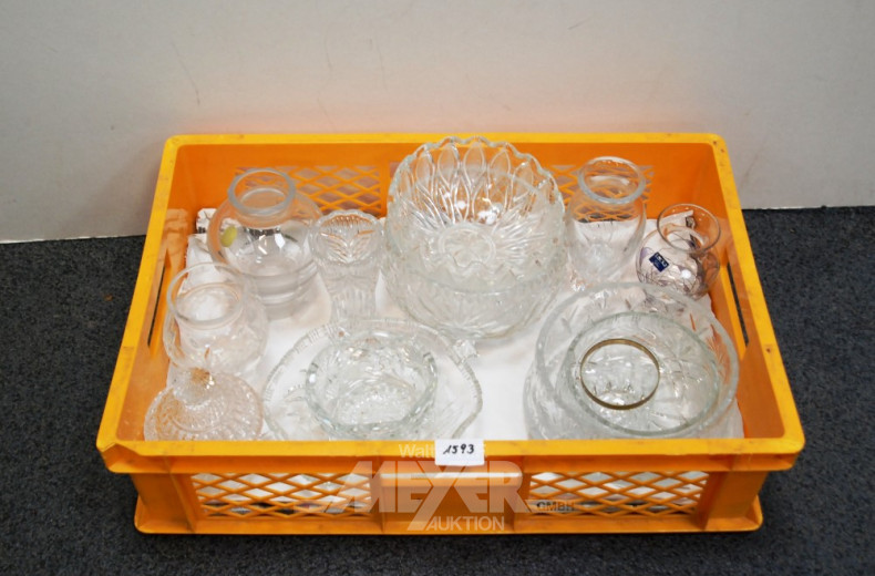 Posten Glas-u. Kristall: Vasen,