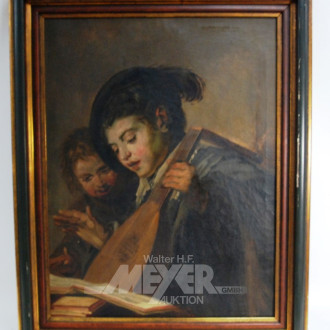 Gemälde '' Kinder mit Mandoline''