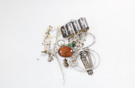 Posten Silberschmuck: Armbänder,