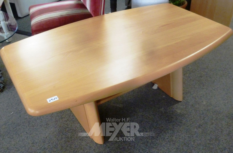 Couchtisch, Buche, höhenverstellbar,