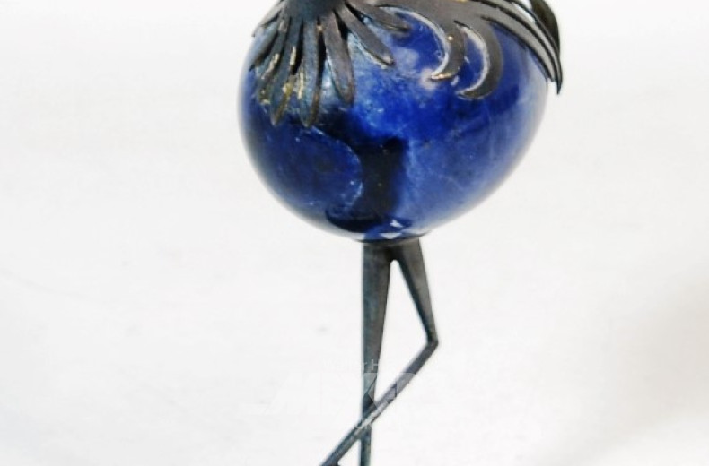 kl. Vogelfigur, ''Flamingo'',