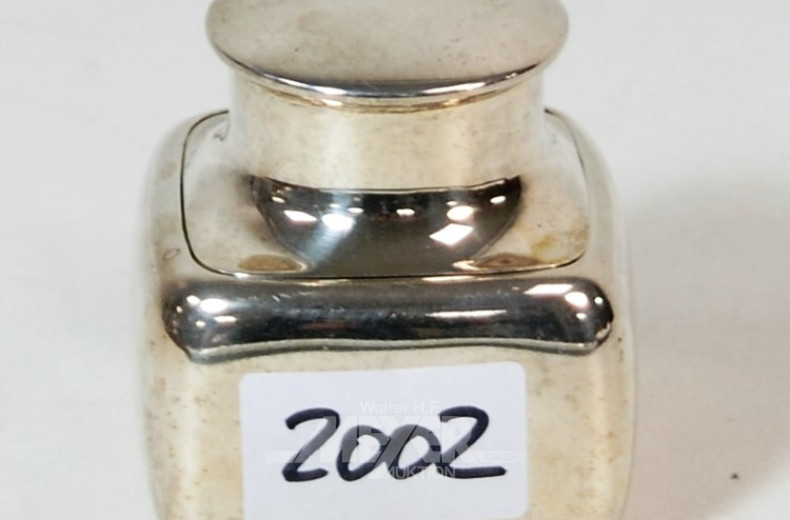 kl. Deckeldose/Tintenfass,