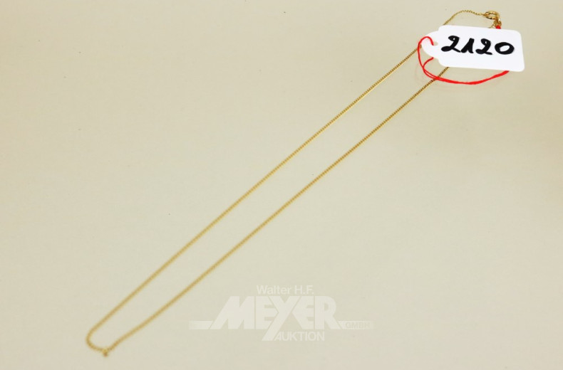 zartes Kettchen, 585er GG