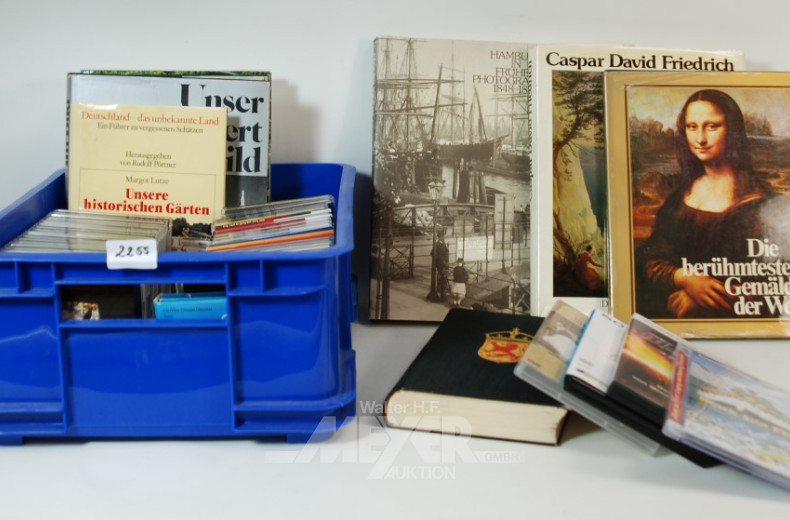 Konvolut: CD´s, DVD´s und Bücher