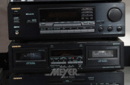 Musikanlage, 3-tlg. ''ONKYO''